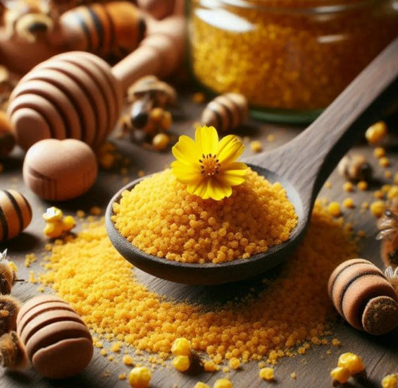 What is the difference between honey, pollen, perga and propolis?