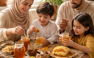 Apitherapy at home: simple honey, propolis and pollen rituals for families in the MENA region
