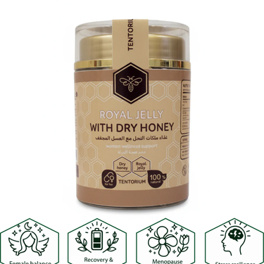 ROYAL JELLY ON DRY HONEY