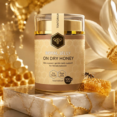 ROYAL JELLY ON DRY HONEY